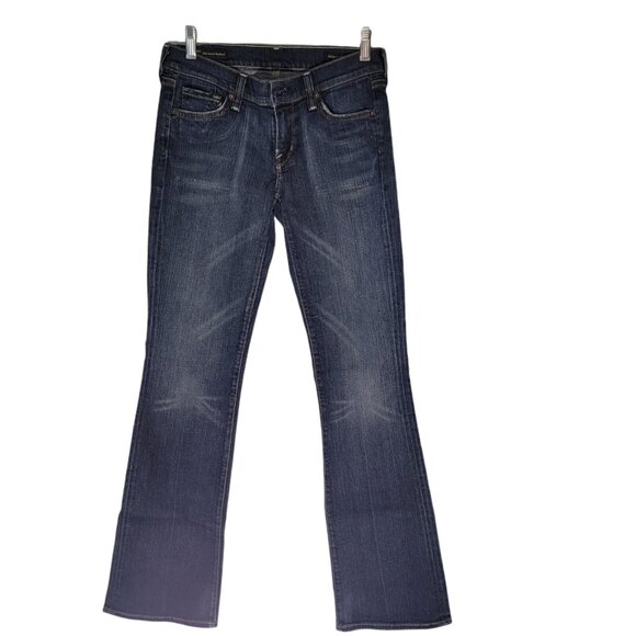 COH Kelly Low Waist Bootcut Jeans 27 Citizens of Humanity Distressed Boho FLAW‎ - Picture 1 of 11